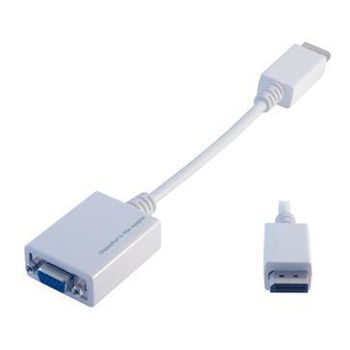 Mcl Cg-294c, Displayport M, Vga Fm, 0,1 M, Blanco