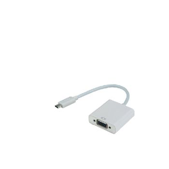 Mcl - Usb31-cm/40fce Usb 3.1 ? Vga Blanco Adaptador De Cable