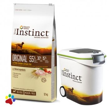 True Instinct Original Medium/maxi Adult Chicken (pollo) - Saco De 12 Kg