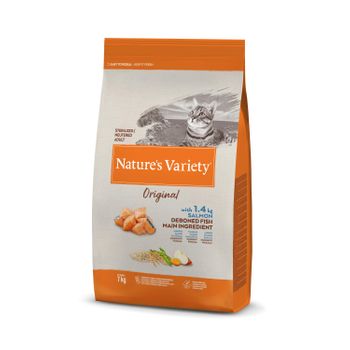 Nature's Variety Feline Adult Esterilizado Salmon 7kg