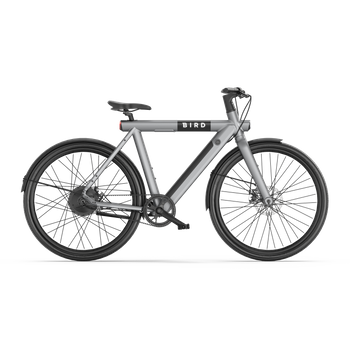 Vélo Urbain Birdbike A Frame 28'' Gris - 80km 12,8ah, Courroie, Freins Disques