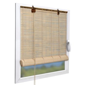 Estores De Bambú Persiana Para Ventanas Reforzado Beige 90 X 200 Cm con  Ofertas en Carrefour