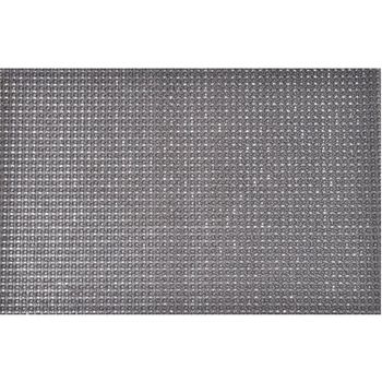 Felpudo Aspecto Césped Poliuretano Luance 40 X 1,2 X 66 Cm Gris