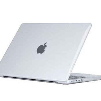 Funda De Cristal Transparente Para Macbook Pro 14 Pulgadas 2021/23 M1/m2/m3