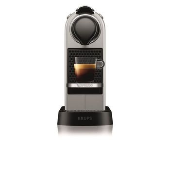 Maquina De Cafe Cápsula Espresso Plata Krups Yy4118fd Nespresso Citiz