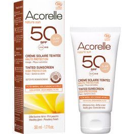 Acorelle Crema Facial Color Light Spf50 50ml