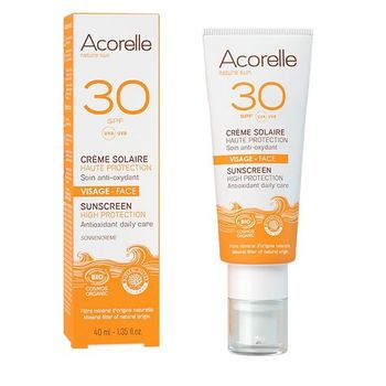 Crema Solar Facial Spf 30 Acorelle 40ml