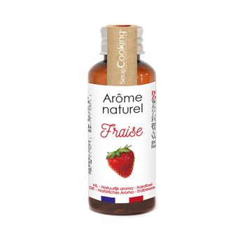 Saborizante Alimentario Líquido Natural - Fresa 40 Ml