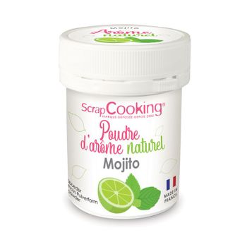 Aromatizante Natural De Alimentos En Polvo Aroma De Mojito 15 G