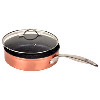 Sauteuse De Cobre - Kitchenpro - Cobre - Adulto - Revestimiento Antiadherente