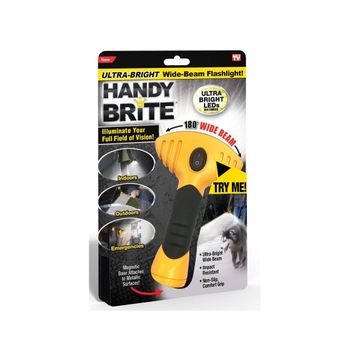 Linterna - Handy Brite - Negra Y Amarilla - Adulto