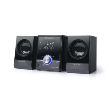 M-38 Bt Home Audio Micro System 10w Negro Sistema De Audio Para El Hogar