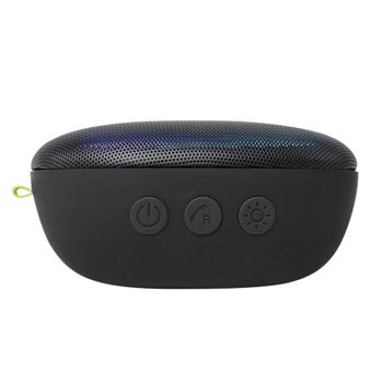 Altavoz Bluetooth Con Luces Led Manos Libres Muse - Negro