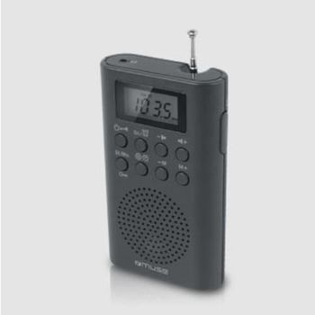 Muse M-03 R Radio  Reloj De Bolsillo Digital