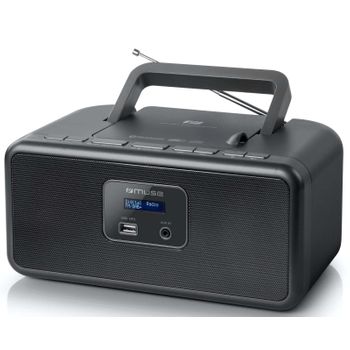 Muse M-109 Db Negro Radio Dab+/fm Portátil Con Altavoz Integrado Y Pantalla  con Ofertas en Carrefour