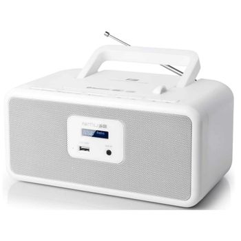 Muse Radio Cd Portatil Con Bluetooth - M32dbw