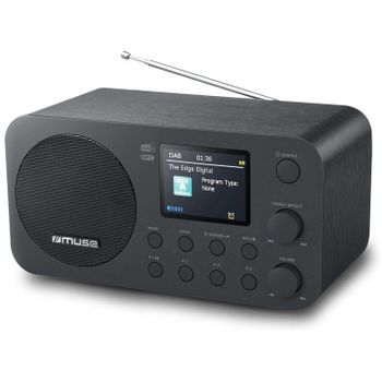 Muse M-109 Db Negro Radio Dab+/fm Portátil Con Altavoz Integrado Y Pantalla  con Ofertas en Carrefour