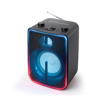 Muse M-1802 Dj Negro Altavoz Bluetooth Para Fiestas Con Batería