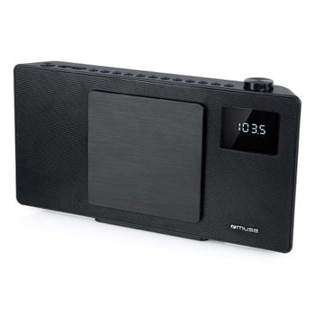 Muse Radio Reloj Despertador Dual Negro - M150cdb con Ofertas en Carrefour