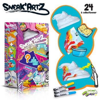 Sneakers A Personalizar Sneak'artz Deluxe Splash Toys