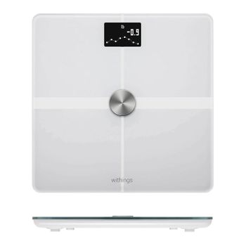 Báscula Inteligente Wifi Y Bluetooth 8 Usuarios Body + Withings - Blanco