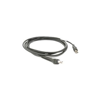 Zebra - Cba-u01-s07zar Cable Usb 2,1 M Usb 2.0 Usb A Gris