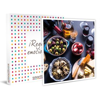 Caja Regalo Gastronomía - De Vino Y Tapas Por Barcelona