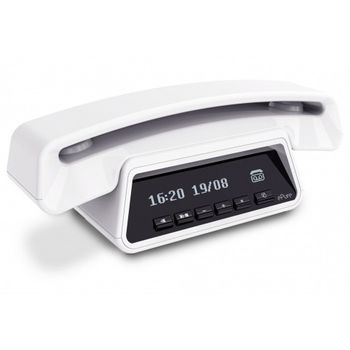 Alcatel Epure#3 Premium Telefono Dect Identificatore Di Chiamata Bianco