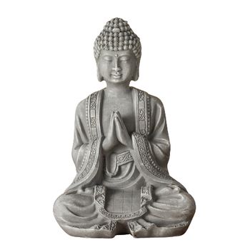 Estatua Decoración Zen Buda Meditación 2