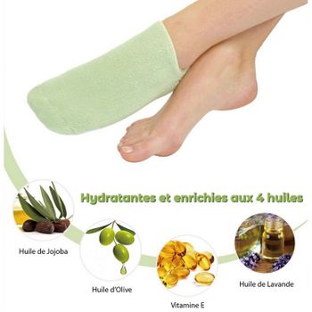 Calcetines Spa Hidratantes Verdes