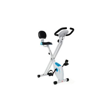 Bike De Apartamento Plegable Xbike - 5 Funciones Medidor - 2.5 Kg Rueda Magnética | Compacto Y Práctica | Negro Y Gris | Trendyflair