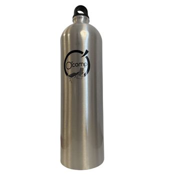 Calabaza De Senderismo - Aluminio - Capacidad De 1.5 Litros | Ligero Y Duradero | Ideal Para Actividades Al Aire Libre | Plata | Trendyflair