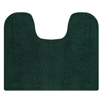 Alfombra De Algodón 45 X 35 Cm Verde Oscuro