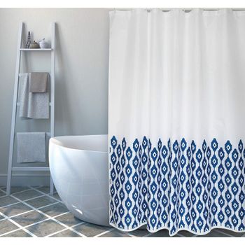 Cortina De Baño Poliester 180x200 Cm Prem.ikat