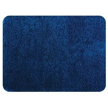 Alfombrilla De Microfibra, Azul Oscuro - Msv