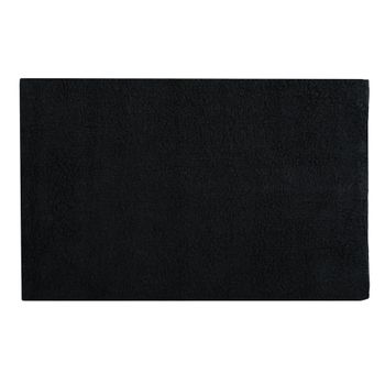 Alfombra De Algodón Msv 40 X 60 Cm Negro