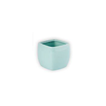 Vaso Ceramica Louise Pastel Couleur Uni Verde