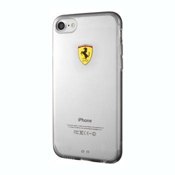 Ferrari Funda Apple Iphone 8/7 Racing Transparente