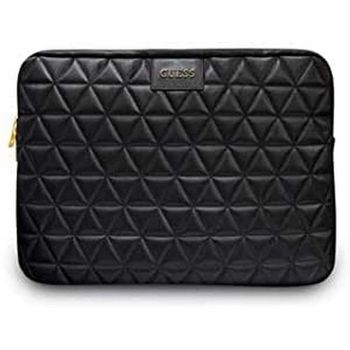 Funda Guess Acolchada Para Portátil Y Tablet De 13" Color Negro