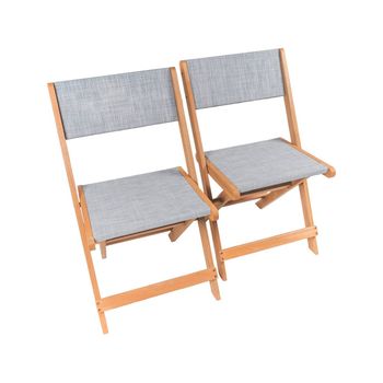 Mesa De Jardín Plegable De Madera De Álamo 70x70x70cm-outsunny.blanco con  Ofertas en Carrefour