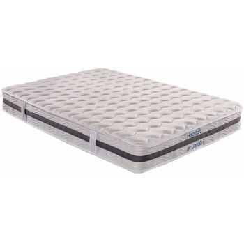 Colchon 150x190 Spring Soft Altura 22 Cm De Funda Con Visco De Muelles  Ensacados con Ofertas en Carrefour