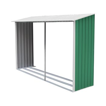 Leñero Exterior Gardiun Wood Shed Ii 130x70x185cm Acero Galvanizado Con  Cubierta Impermeable, Lona Protectora Y Soporte Inferior con Ofertas en  Carrefour