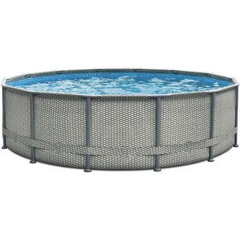 Liner Impreso Tubular "elite" Para Piscina - Ø 4,88 X 1,22 M - Con Filtración