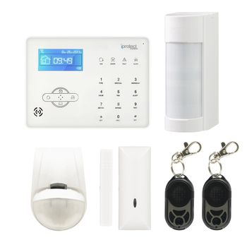 Alarma Gsm Para Hogar Y Jardín Y Detector Optex Vxi-r Sin Cámara Ip Foscam C1