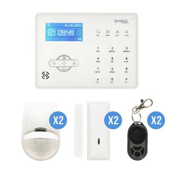 Kit De Alarma Rtc 04 Con Panel Táctil - Iprotect Evolution