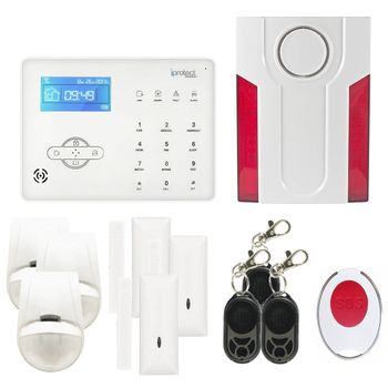 Kit De Alarma Rtc 15 Con Sirena Flash - Iprotect Evolution