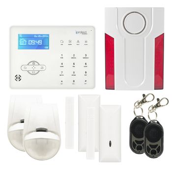 Kit De Alarma Rtc 06 Con Sirena Flash - Iprotect Evolution