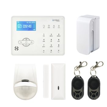 Kit De Alarma Para El Hogar Rtc 01 Con Barrera Externa De Infrarrojos - Iprotect Evolution