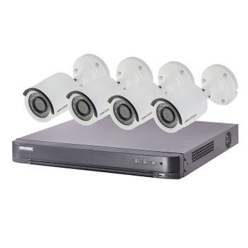 Kit De Videovigilancia Turbo Hd Hikvision 4 Cámaras Bullet