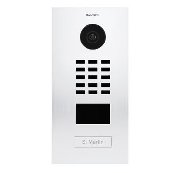 Videoportero Ip 1 Timbre Con Lector De Tarjetas Rfid - Doorbird D2101v Blanco